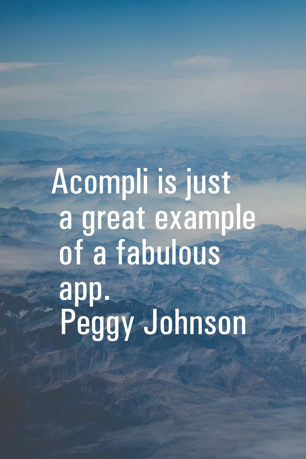 Acompli is just a great example of a fabulous app.