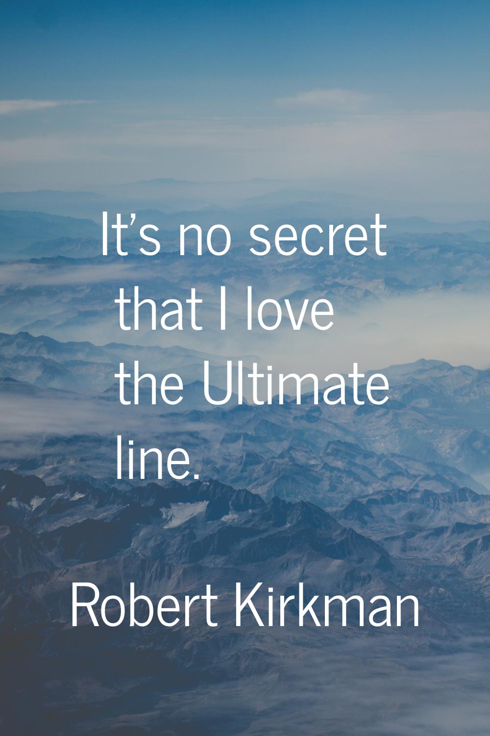 It's no secret that I love the Ultimate line.