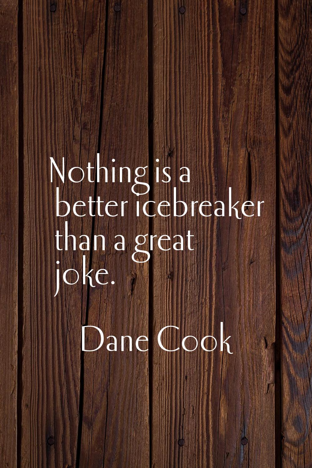 Nothing is a better icebreaker than a great joke.