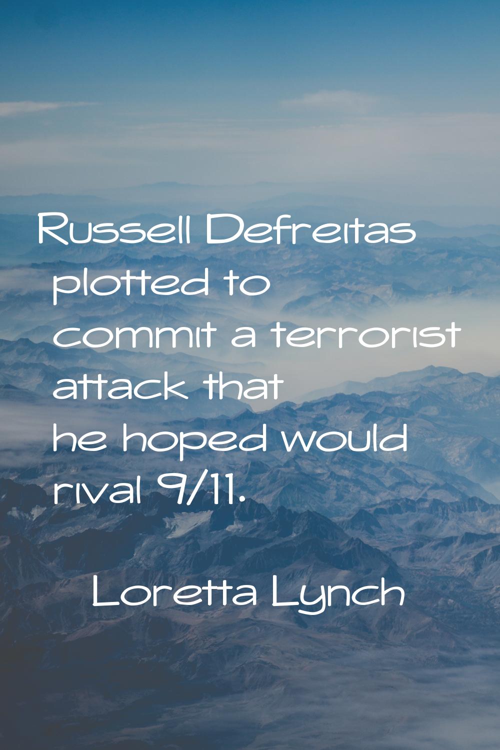 Russell Defreitas plotted to commit a terrorist attack that he hoped would rival 9/11.