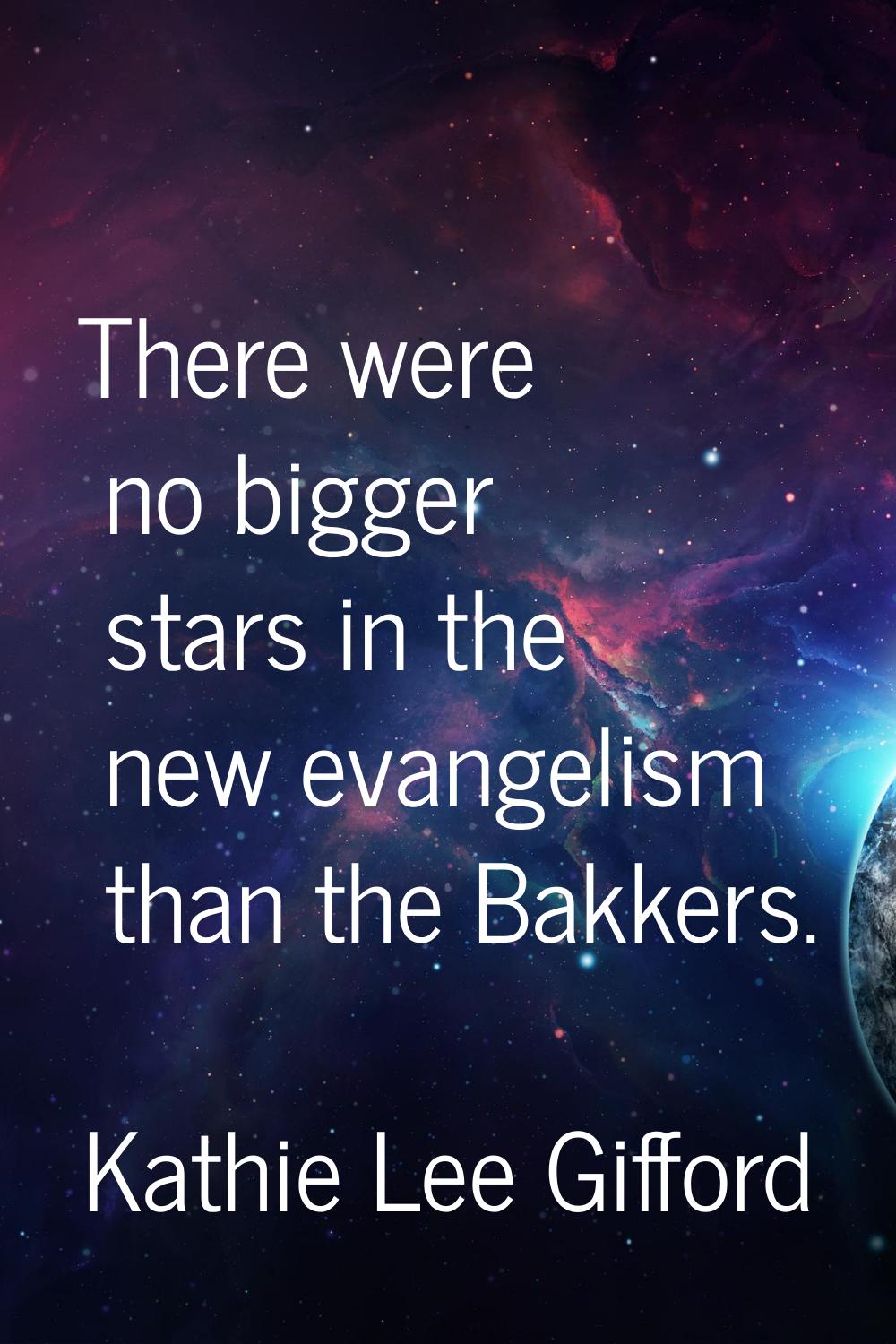 There were no bigger stars in the new evangelism than the Bakkers.