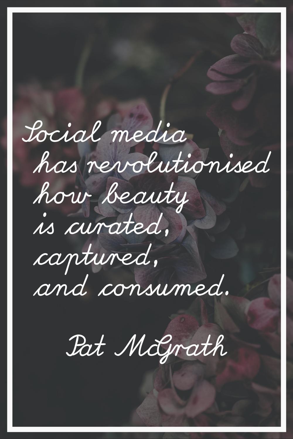 Social media has revolutionised how beauty is curated, captured, and consumed.