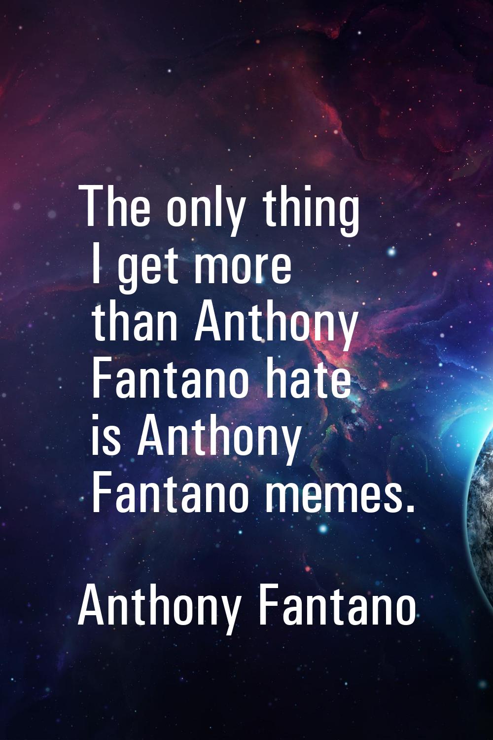 The only thing I get more than Anthony Fantano hate is Anthony Fantano memes.