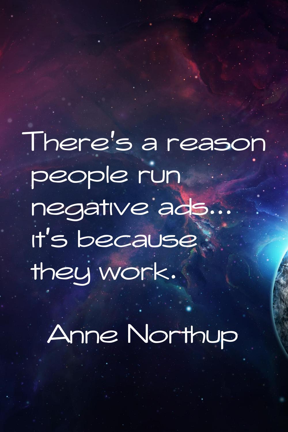 There's a reason people run negative ads... it's because they work.