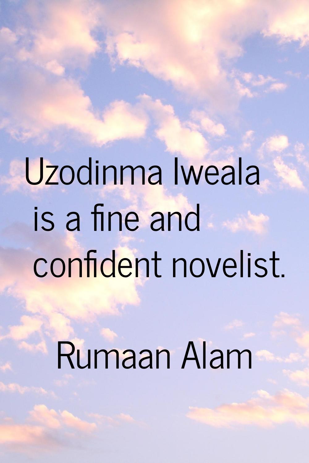 Uzodinma Iweala is a fine and confident novelist.