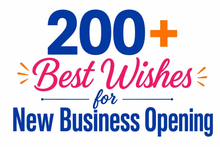 Best Wishes for New Business Opening