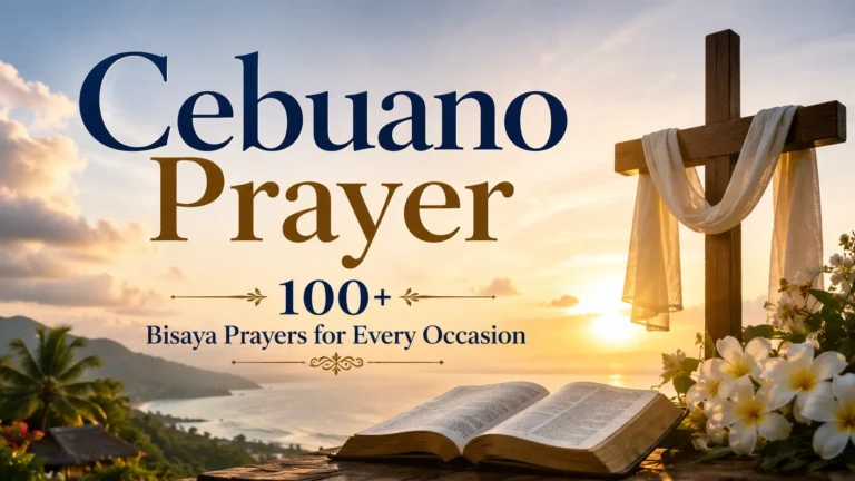 Cebuano Prayer