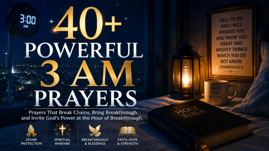 3 AM Prayer