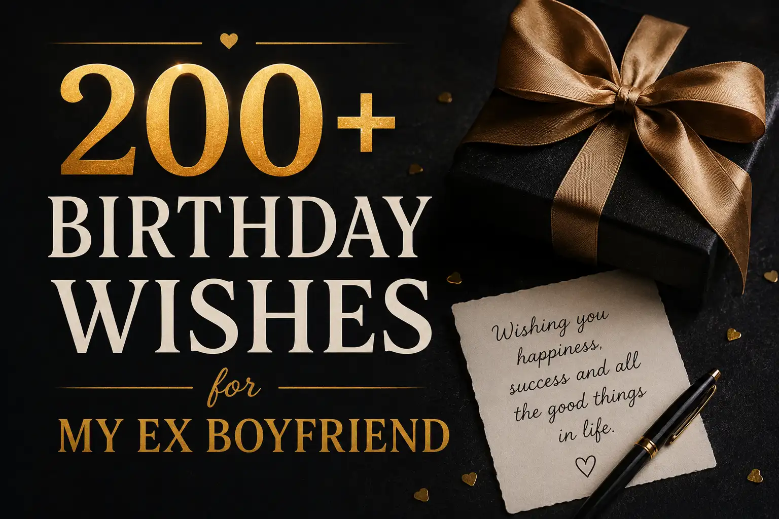 Birthday Wishes for My Ex Boyfriend