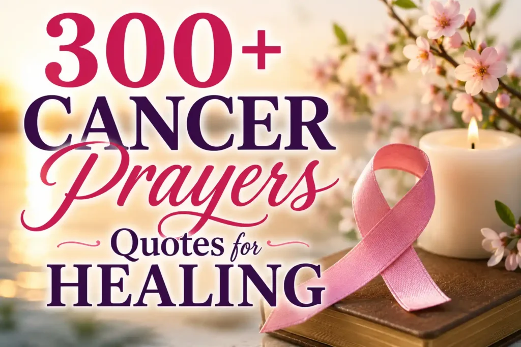 Cancer Prayers Quotes for Healing