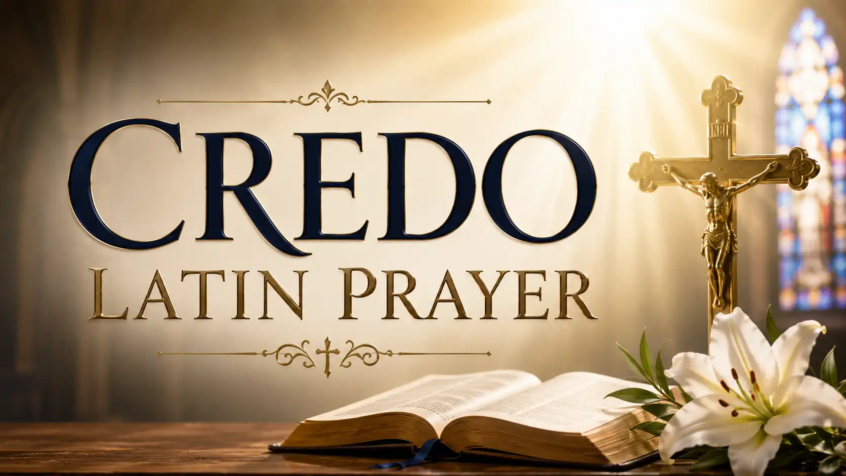 Credo Latin Prayer