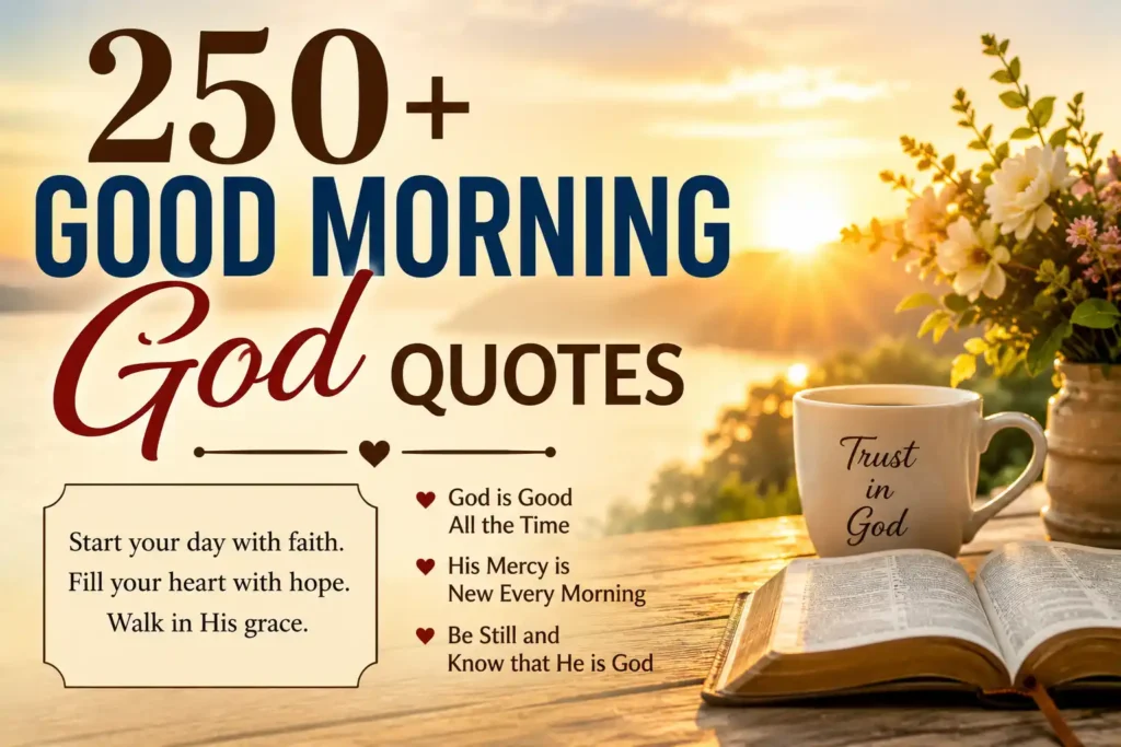 Good Morning God Quotes