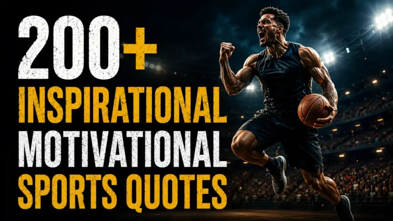 Inspirational Motivational Sports Quotes