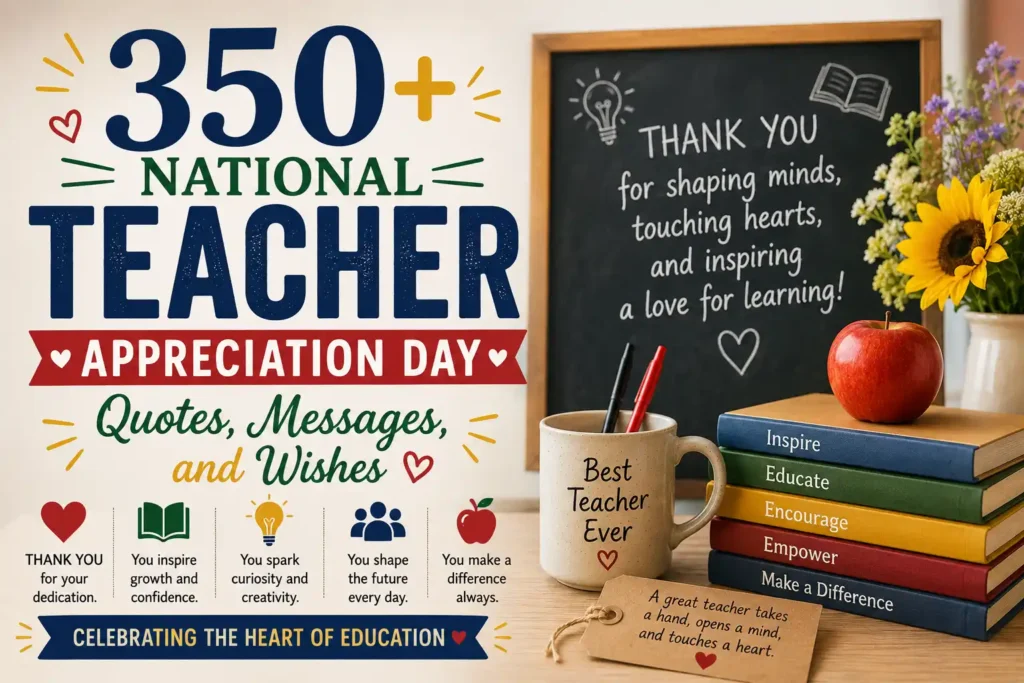 National Teacher Appreciation Day Quotes
