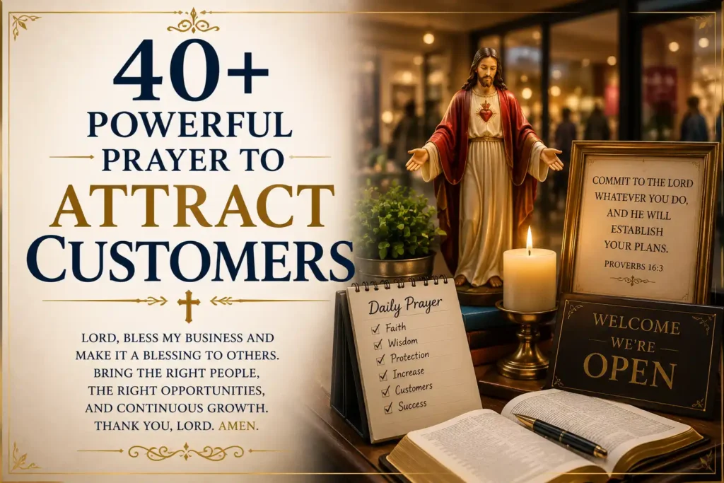 Powerful Prayer to Attract Customers