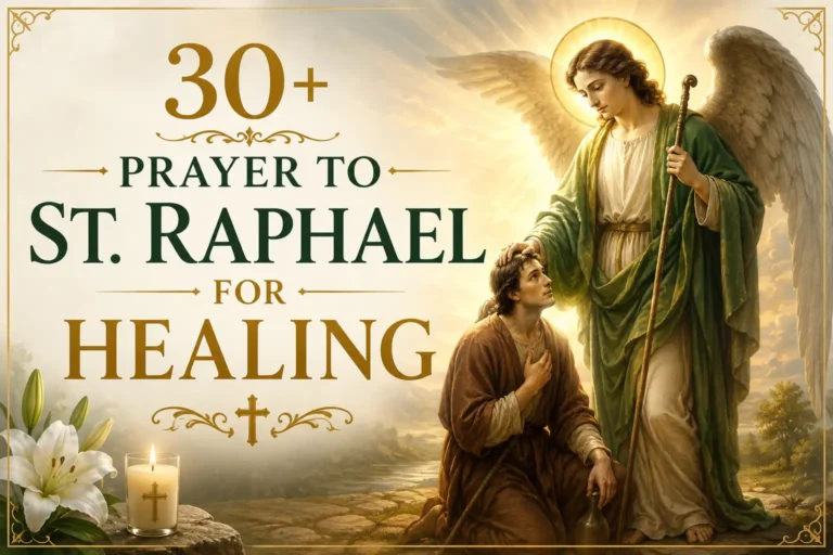 Prayer to St. Raphael for Healing